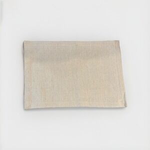 Solino Home Ivory Shimmer Rectangular Cotton Bland Placemats Set Of 4‎ NWOT